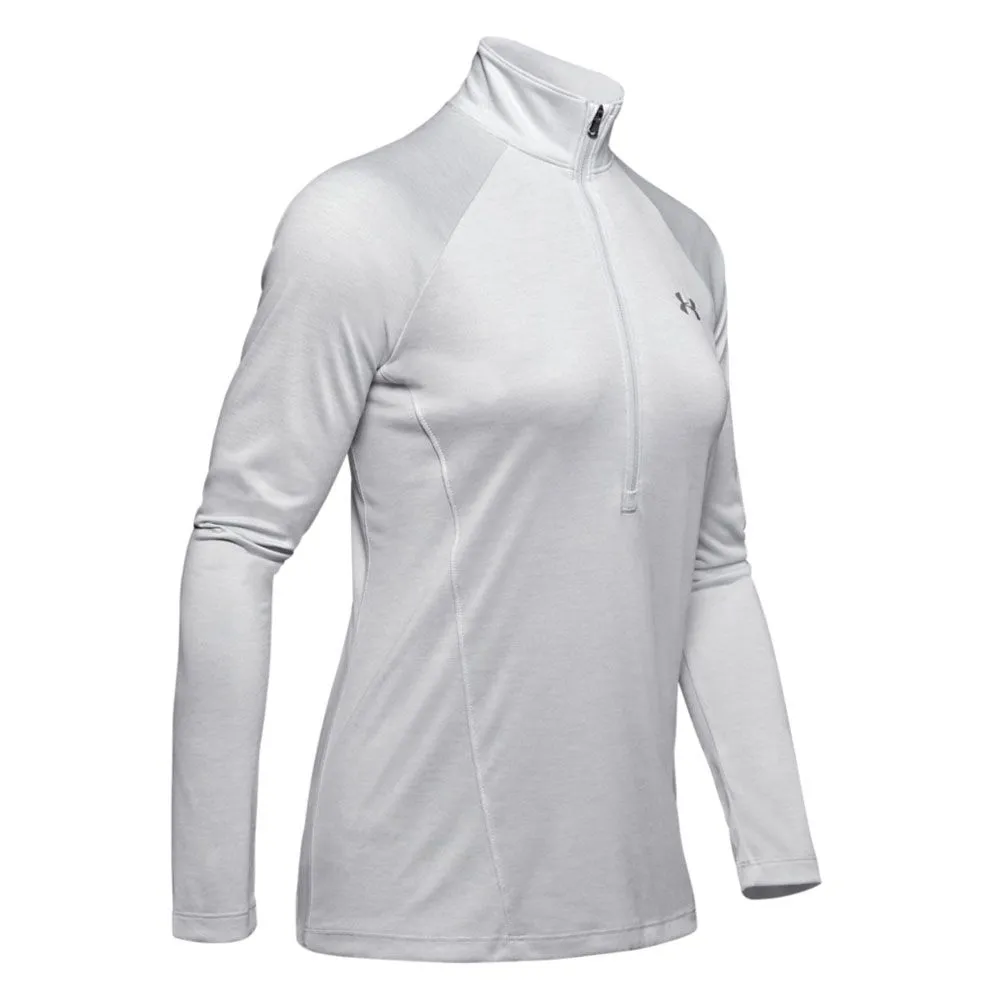 Under Armour Ladies Tech 1/2 Zip Twist Golf Pullover - Image 2