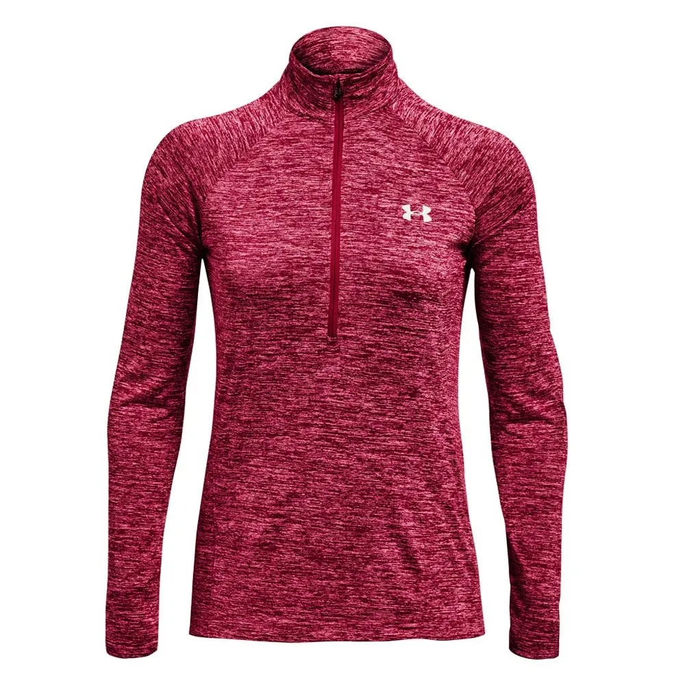 Under Armour Ladies Tech 1/2 Zip Twist Golf Pullover - Image 3
