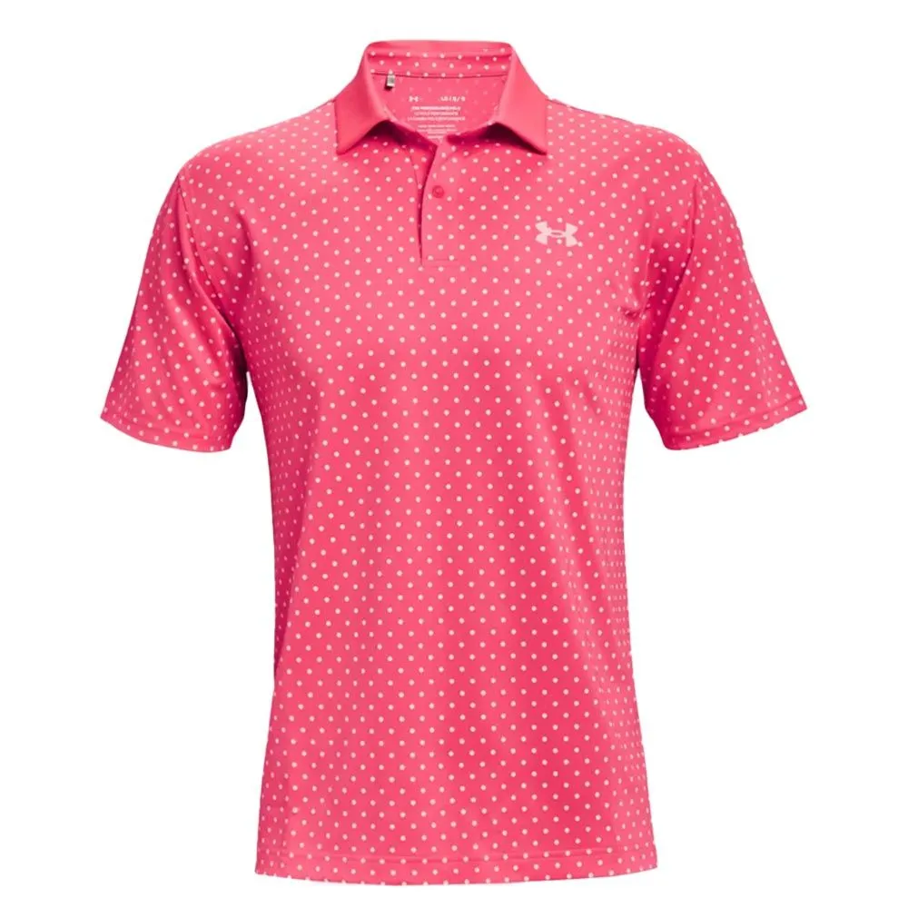 Under Armour Performance Printed Golf Polo Shirt - Image 7