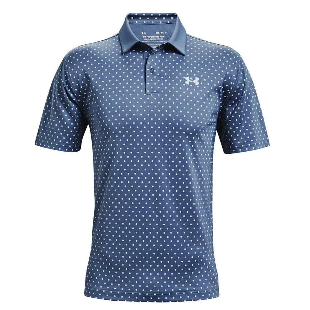 Under Armour Performance Printed Golf Polo Shirt - Image 5