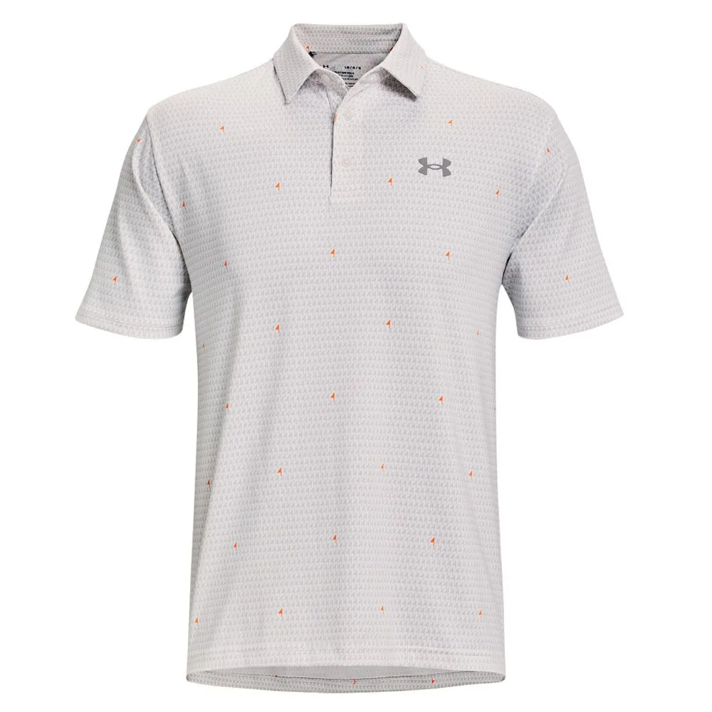Under Armour Playoff 2.0 Flag Print Polo Shirt