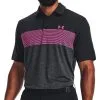 Under Armour Playoff 3.0 Low Round Stripe Golf Polo Shirt