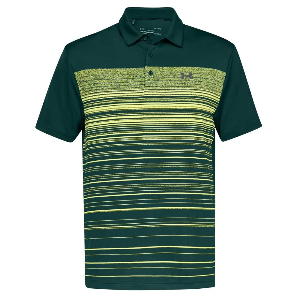 Under Armour Playoff Polo 2.0 Blended Stripe Golf Polo Shirt