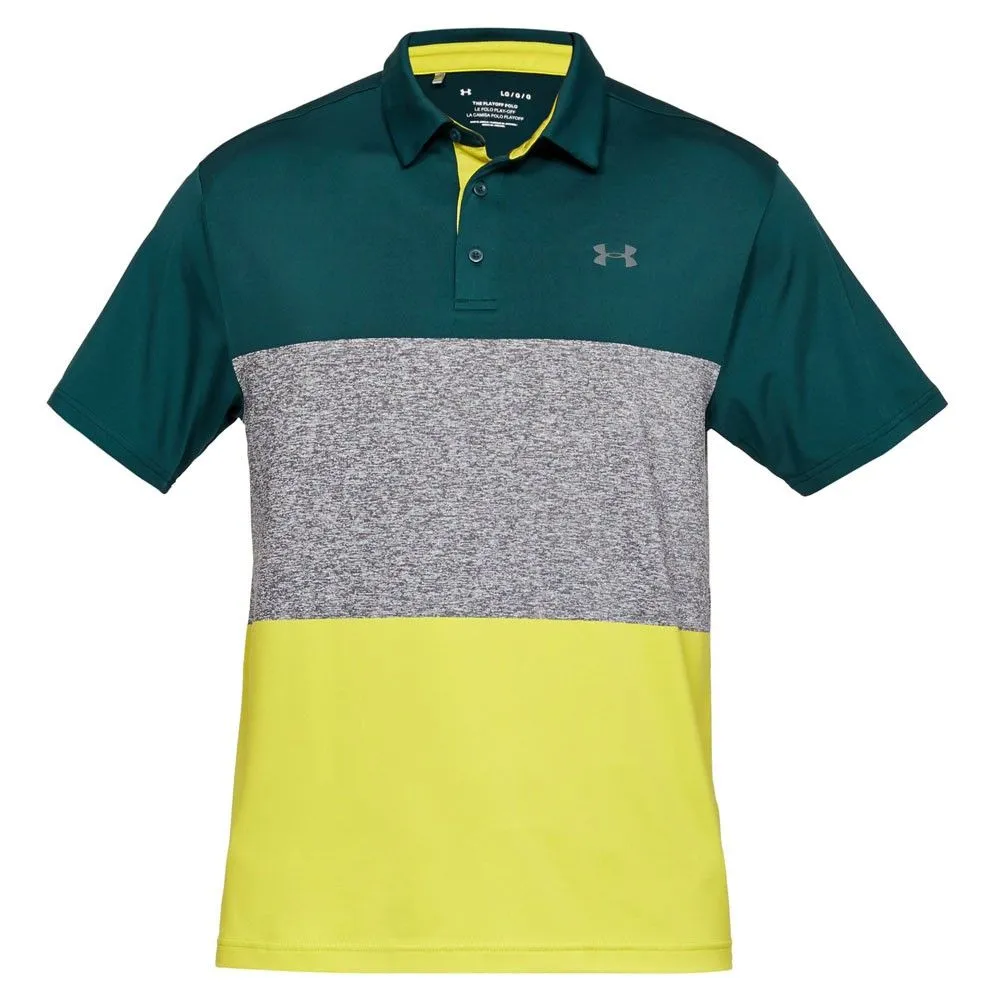 Under Armour Playoff Polo 2.0 Colourblock Golf Polo Shirt