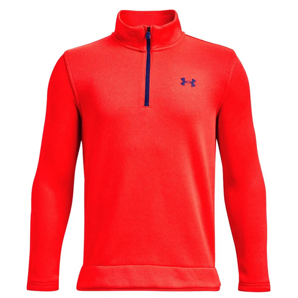 Under Armour Sweaterfleece 1/2 Zip Junior Golf Pullover - Image 4